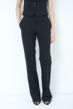 PANTALONE STRASS P.MILANO NERO