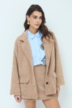 CAPPOTTO CORTO CON TASCHE CAMMELLO