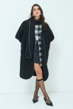 CAPPOTTO CON SCIARPA NERO