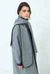 CAPPOTTO CON SCIARPA GRIGIO