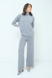 SET LUPETTO+PANTALONE LUREX GRIGIO