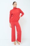 SET LUPETTO+PANTALONE LUREX ROSSO