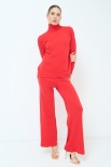 SET LUPETTO+PANTALONE ROSSO