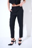 PANTALONE MANOLANA STRASS NERO