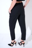 PANTALONE MANOLANA STRASS NERO