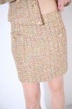 MINIGONNA CHANEL CON TASCHE ORO