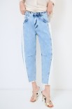 JEANS CON BANDA A CONTRASTO JEANS