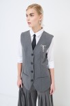 GILET MODELLO MASCHILE GRIGIO