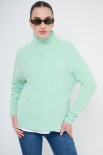 MAGLIA MEZZO COLLO MENTA