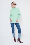 MAGLIA MEZZO COLLO MENTA