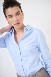 CAMICIA OXFORD CELESTE