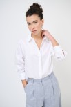 CAMICIA OXFORD OVER BIANCO