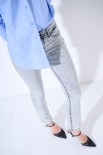 PANTALONE SKINNY GRIGIO