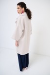 CAPPOTTO OVER MANICA 384 AMPIA ACCOPPIATO BEIGE