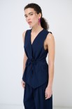 GILET BOTTONI BLU