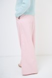 PANTALONE SPIGATO CON PINCE ROSA