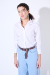 CAMICIA POPELINE SLIM BIANCO