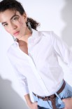 CAMICIA POPELINE SLIM BIANCO