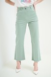 PANTALONE FILARE CROP SALVIA