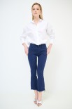 PANTALONE STRAIGHT TAGLIO VIVO BLU