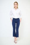 PANTALONE STRAIGHT TAGLIO VIVO BLU