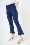 PANTALONE STRAIGHT TAGLIO VIVO BLU