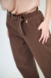 PANTALONE CARROT CUCITURA SUL DAV. MORO