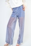 PANTALONE DRITTO PAILLETTES CARTA ZUCCHERO