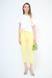 PANTALONE CINQUE TASCHE GIALLO