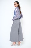 PANTALONE/GONNA GABARDINA GRIGIO