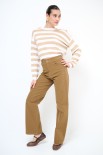 PANTALONE PALAZZO BEIGE