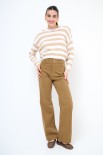 PANTALONE PALAZZO BEIGE