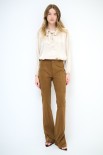 PANTALONE FLARE DAINETTO CAPPUCINO