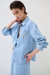 CAMICIA REGOLARE 2 SPILLE CILIEGIA TASCHINO SX JEANS