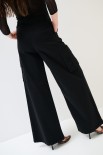 PANTALONE LARGO CON TASCHE NERO