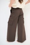 PANTALONE LARGO CON TASCHE MORO