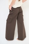 PANTALONE LARGO CON TASCHE MORO