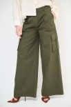 PANTALONE LARGO CON TASCHE MUSCHIO