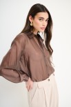 CAMICIA BASIC VOILE MORO