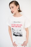 T-SHIRT GIORNALE BIANCO