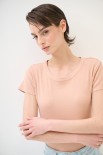 T-SHIRT MEZZA MANICA COSTINA ROSA
