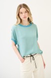 BLUSA CON COSTINA AGATA