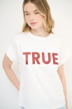 T-SHIRT TRUE BIANCO