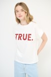 T-SHIRT TRUE BIANCO