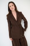 CAMICIA COLLO GIACCA CON LACCIO MORO