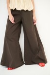 PANTALONE LARGO TELA PARACADUTE TAGLIO VIVO MORO