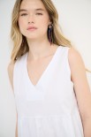 ABITO CORTO BALZE BIANCO