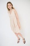 ABITO CORTO BALZE BEIGE
