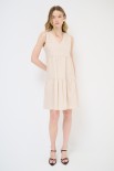 ABITO CORTO BALZE BEIGE