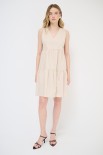 ABITO CORTO BALZE BEIGE